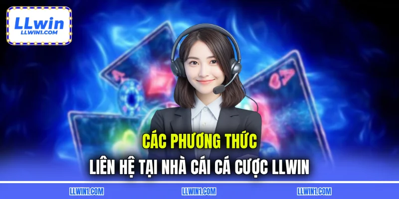 Các phương thức liên hệ tại nhà cái cá cược LLWIN